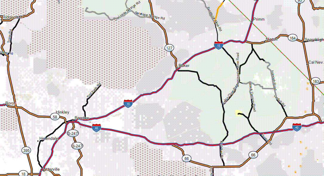 North San Bernardino County